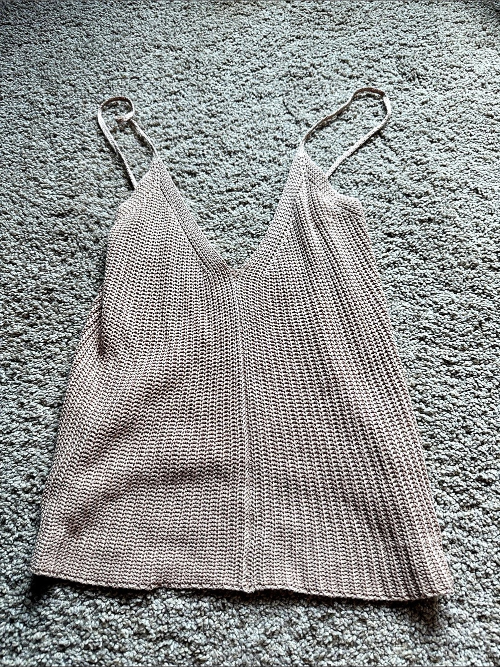 charlie o. by kincy'Small Cotton Knit Camisole in Pink Size Small Like New